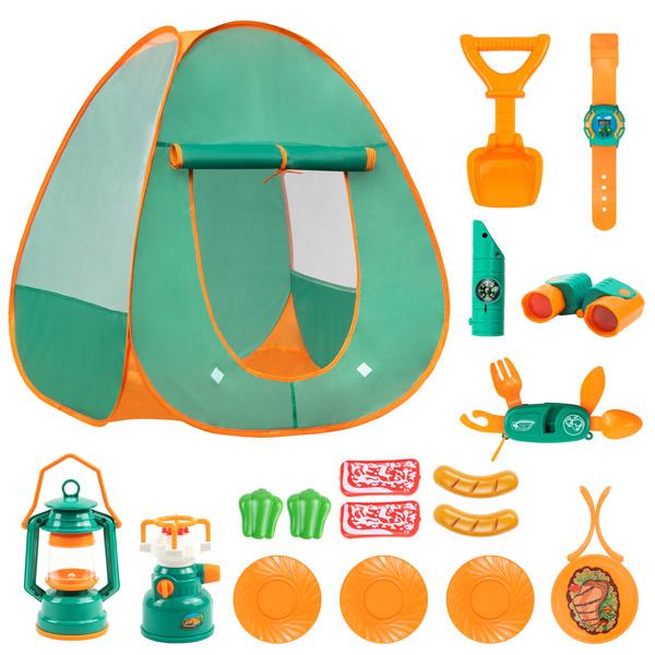 Kids Tent with Camping Gear