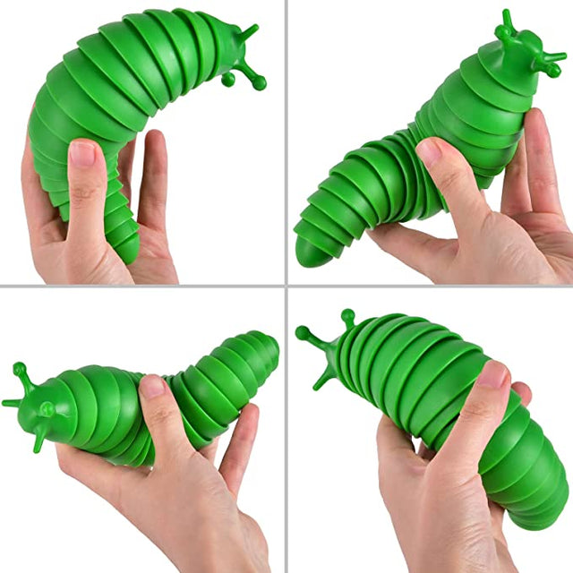 3PCS Fidget Slug Stress Relief Toys - PopFun