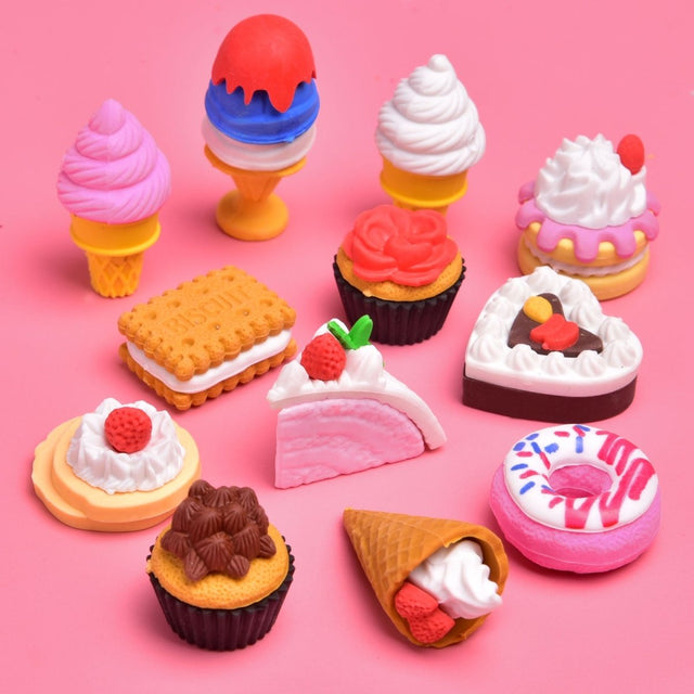 70 Pcs Mini Toys: Puzzle Erasers - PopFun