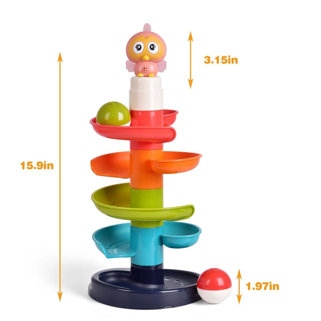 Ball Drop and Roll Tower for Toddlers - Wholesale - PopFun