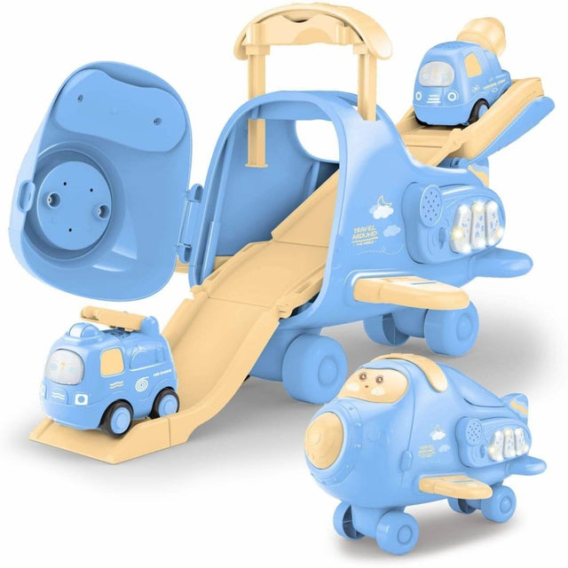 Blue Cargo Airplane Playset-wholesale | PopFun