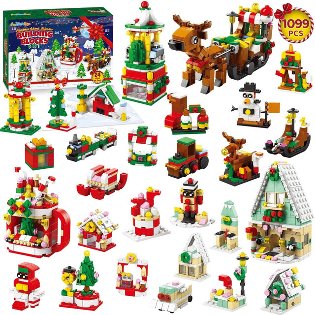 Building Blocks Christmas Advent Calendar - PopFun