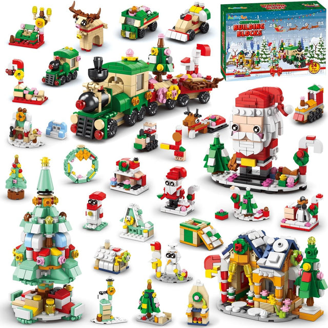 Building Blocks Christmas Advent Calendar - PopFun