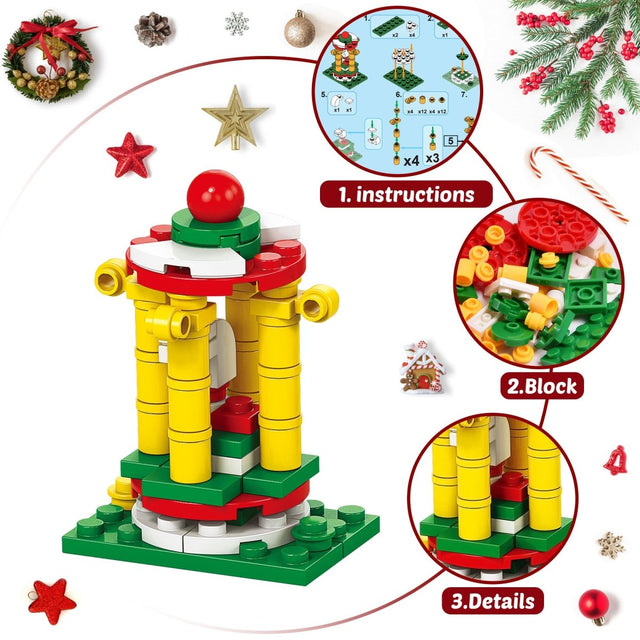 Building Blocks Christmas Advent Calendar - PopFun