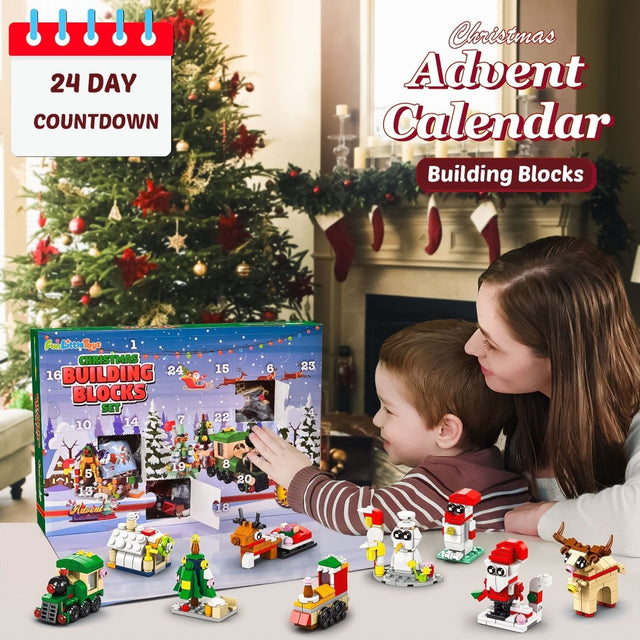 Building Blocks Christmas Advent Calendar - PopFun