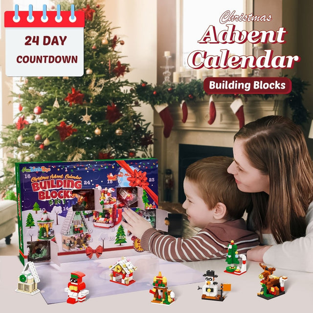 Building Blocks Christmas Advent Calendar - PopFun