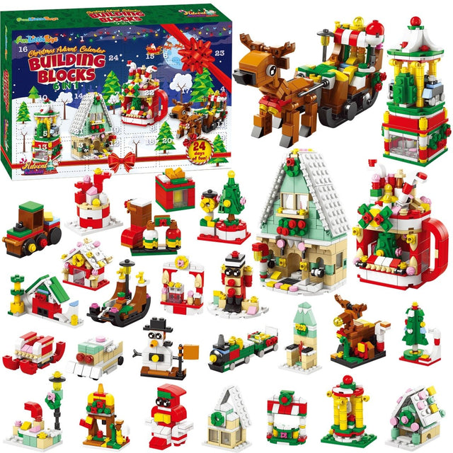 Building Blocks Christmas Advent Calendar - PopFun