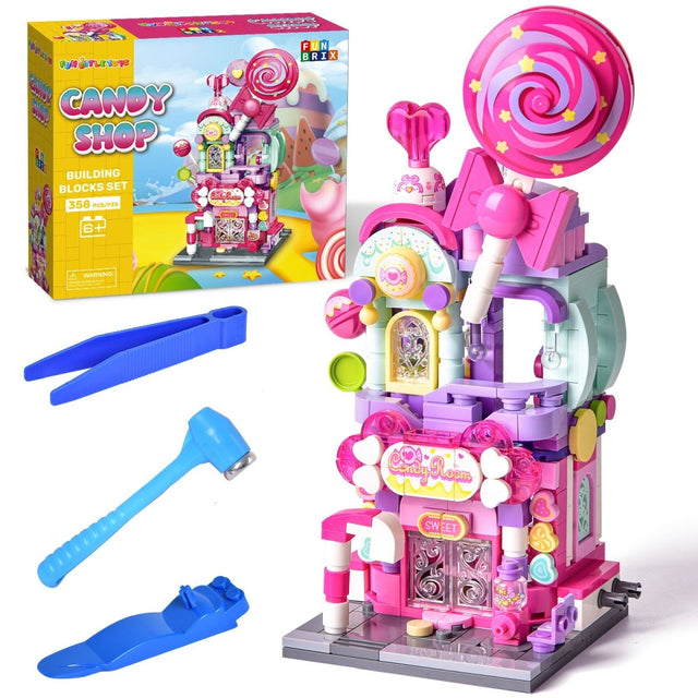 Candy Shop Building Blocks Set - PopFun