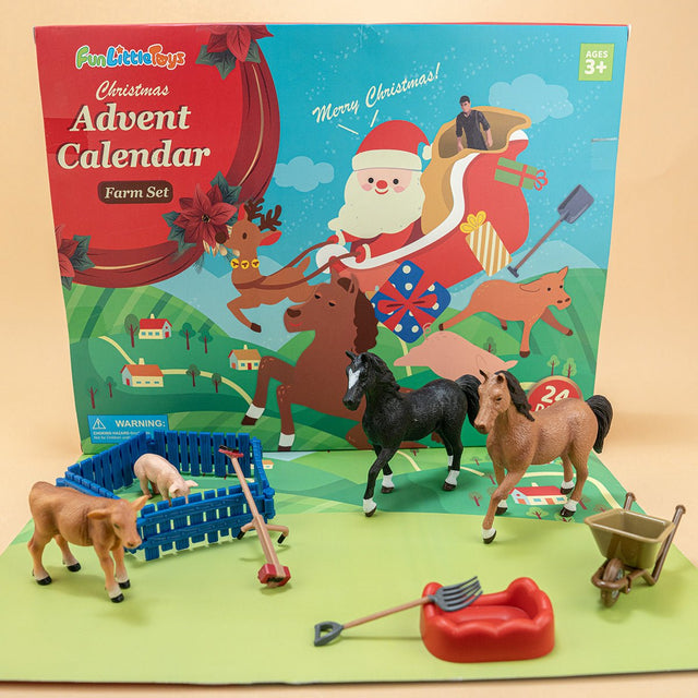 Christmas Advent Calendar - Farm Set - Wholesale - PopFun