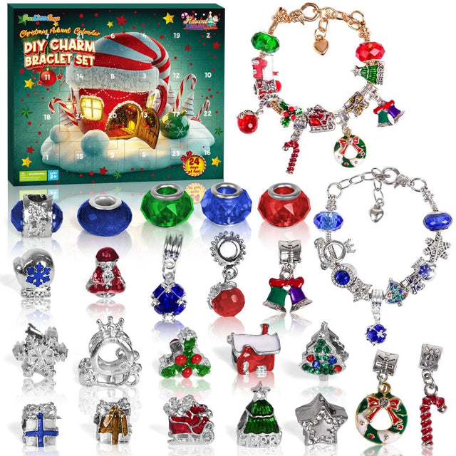 DIY Charm Bracelet Set Advent Calendar - PopFun