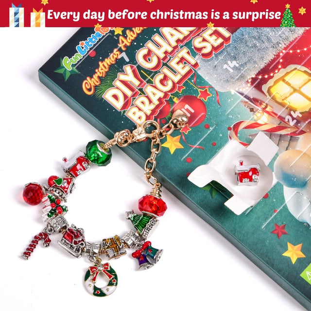 DIY Charm Bracelet Set Advent Calendar - PopFun