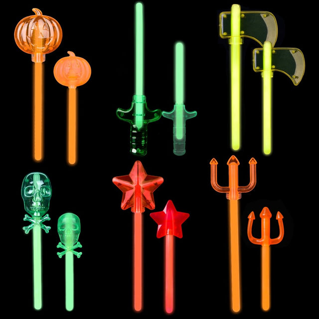 Glow in the Dark Halloween Party Favor Toys - PopFun