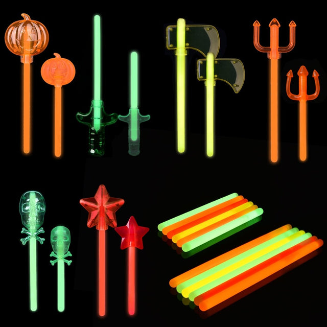 Glow in the Dark Halloween Party Favor Toys - PopFun