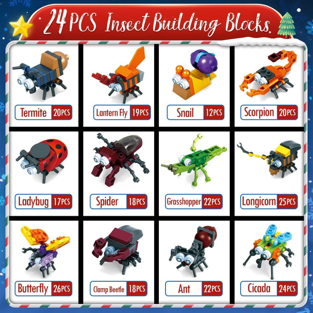 Insects Building Blocks - PopFun