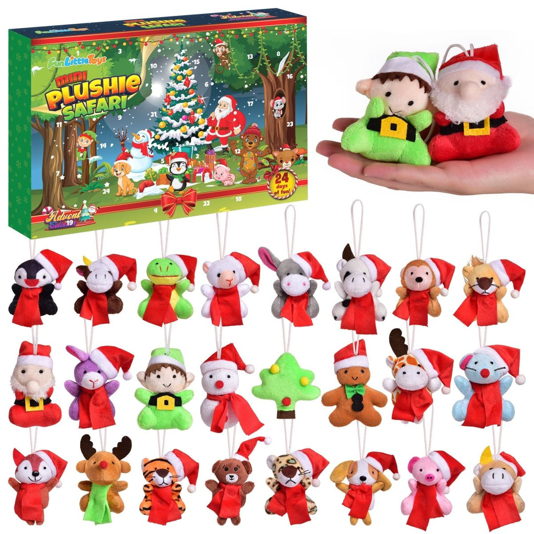 Mini Plushie Safari Advent Calendar Fun Little Toys funlittletoys