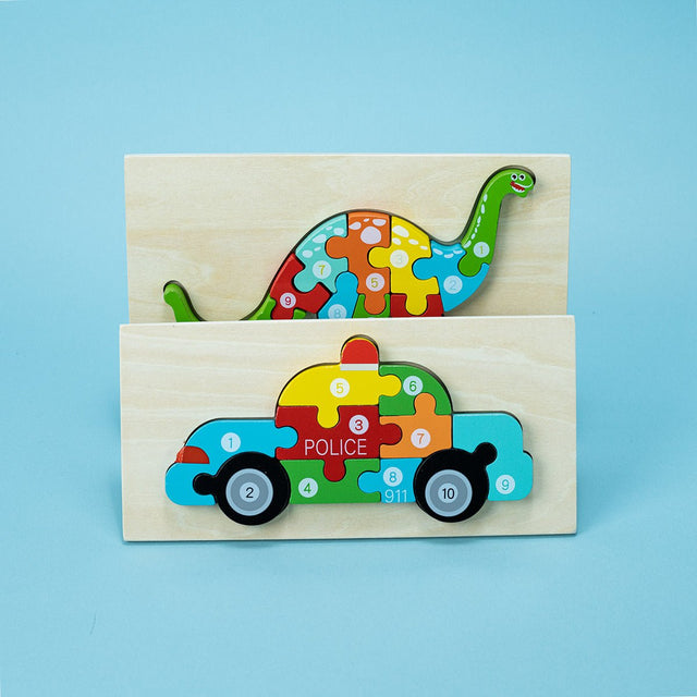 Montessori Wooden Puzzle for Toddlers - Wholesale - PopFun