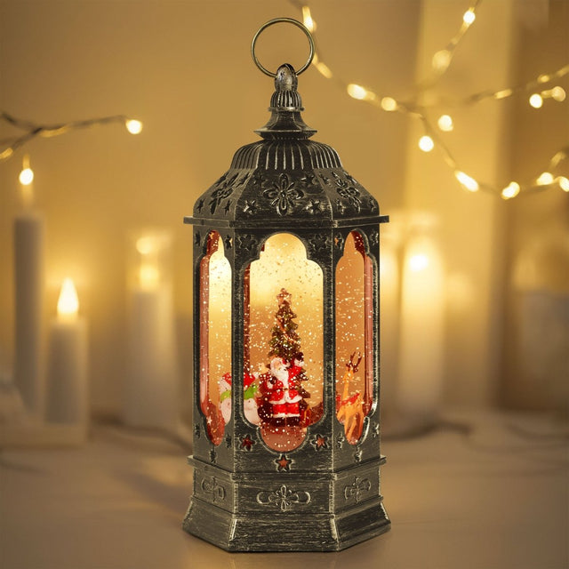 Musical Snow Globe Lantern - PopFun