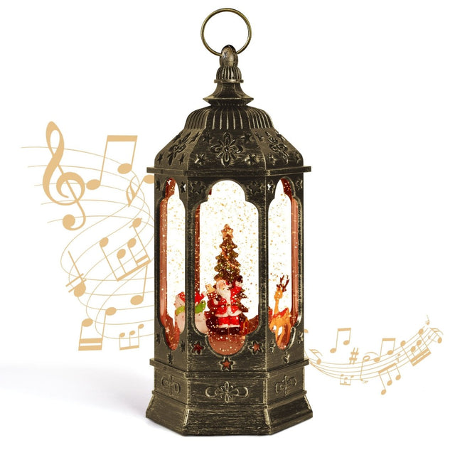 Musical Snow Globe Lantern - PopFun