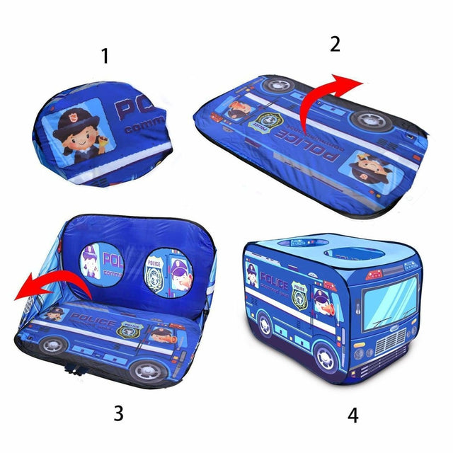 Police Car Pop Up Play Tent-Wholesale - PopFun