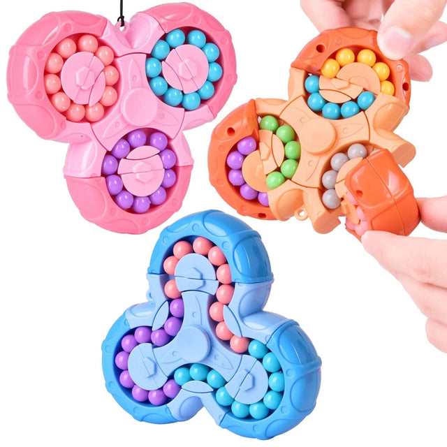 Rotating Magic Bean Puzzle Toy 3 Pcs - Wholesale - PopFun