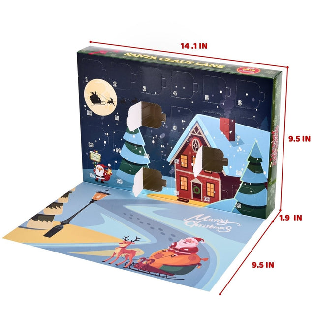 Santa Claus Lane Advent Calendar-Wholesale - PopFun