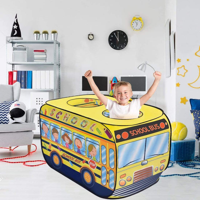 School Bus Play Tent-Wholesale - PopFun