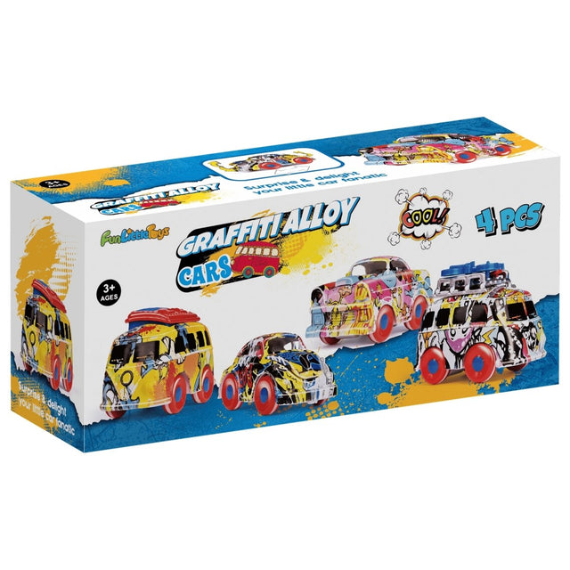 Spray-Painted Die-Cast Toy Cars-Wholesale - PopFun