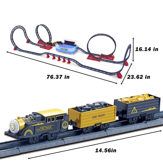 Toy Train Station with Track-Wholesale - PopFun